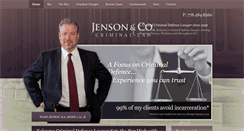 Desktop Screenshot of jensonlaw.com