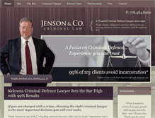 Tablet Screenshot of jensonlaw.com